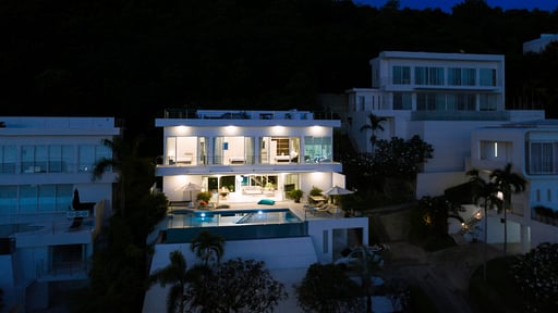 Sunshine Villa Bophut Fotos de dron