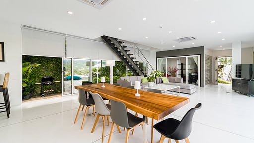 Sunshine Villa Bophut Zona de comedor