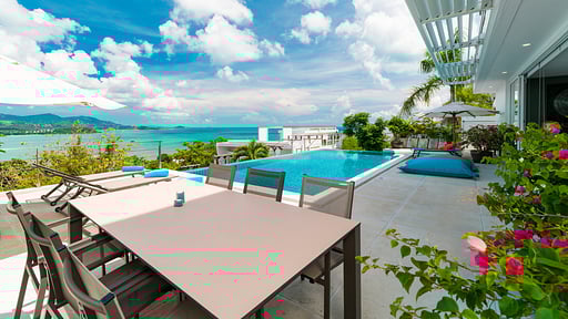 Sunshine Villa Bophut Zona de comedor