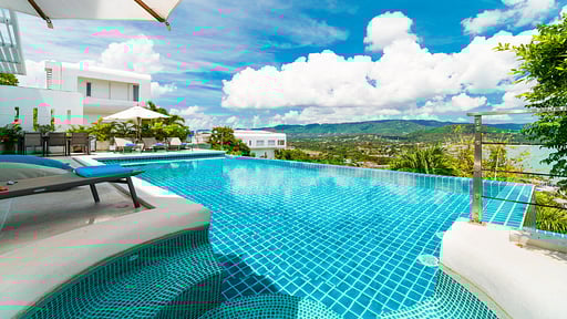 Sunshine Villa Bophut Piscina