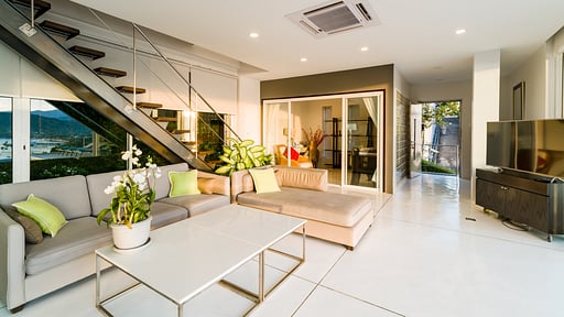 Sunshine Villa Bophut Salón