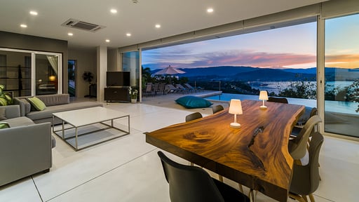 Sunshine Villa Bophut Zona de comedor