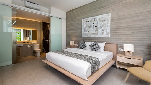 Swan Villas Спальня 1