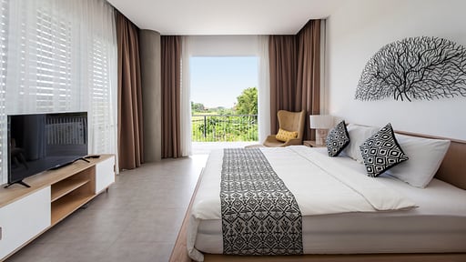 Swan Villas Спальня 4
