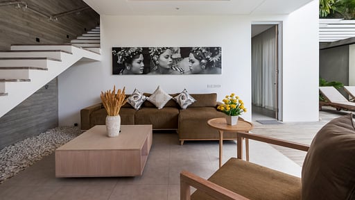 Swan Villas Гостиная 1