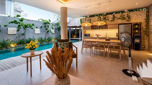 Swan Villas Гостиная 2