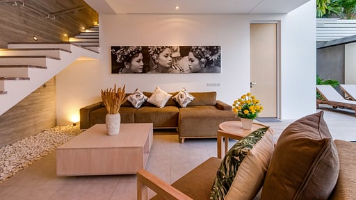 Swan Villas Гостиная 1