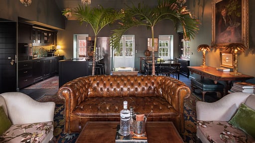 Swedish House Living room