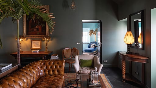 Swedish House Living room