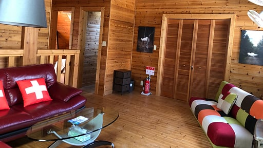 Swiss Chalet Living room