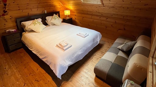 Swiss Chalet Bedroom 1