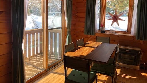 Swiss Chalet Dining area