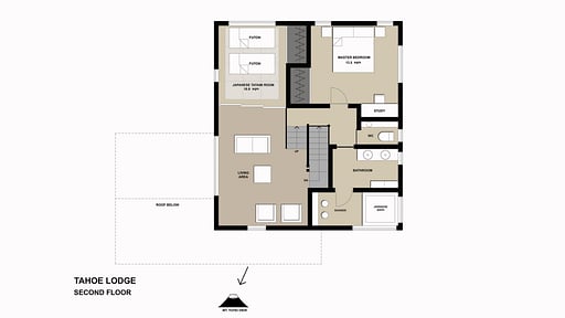 Tahoe Lodge Floor plan