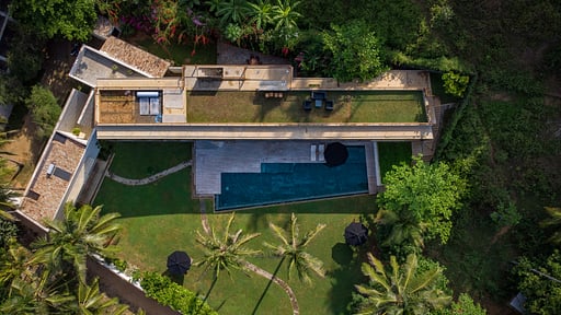 Talalla House Drohnen-Bilder