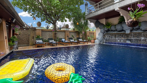 Talay Naiharn Villa Schwimmbad 1