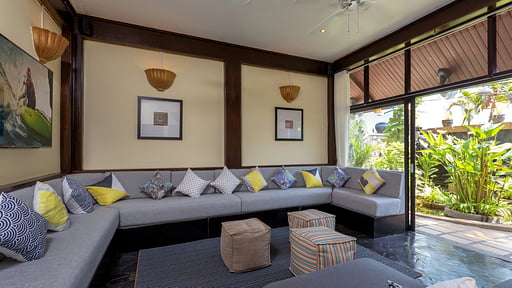 Talay Naiharn Villa Medienraum