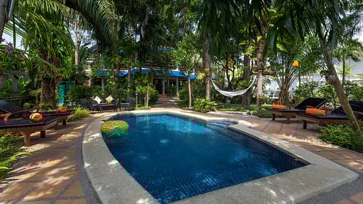 Talay Naiharn Villa Schwimmbad 2