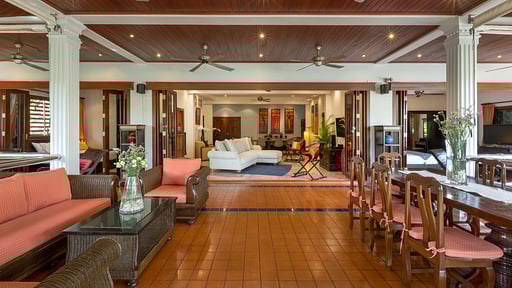 Talay Naiharn Villa Terrasse/Veranda