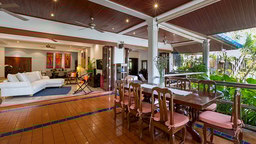 Talay Naiharn Villa Terrasse/Veranda