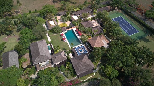 Tamarind Exclusive Villa Drone pictures