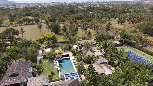 Tamarind Exclusive Villa Drone pictures
