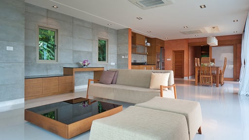 Tantawan Villa 1 Living room