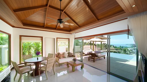 Tantawan Villa 1 Living room