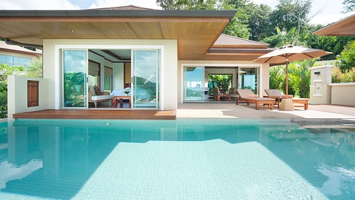 Tantawan Villa 1 Swimming pool