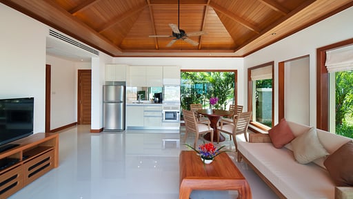 Tantawan Villa 1 Living room