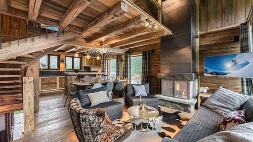 Chalet Tasna Woonkamer
