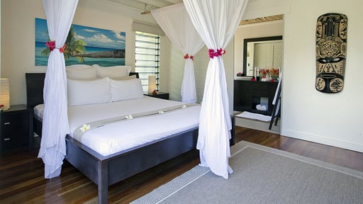 Taveuni Beach Villa Bedroom 1