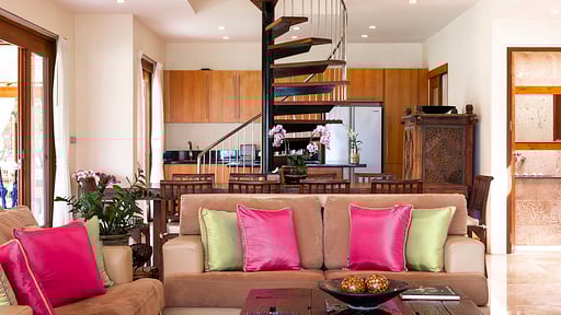 Tawantok Beach Villa 2 Living room