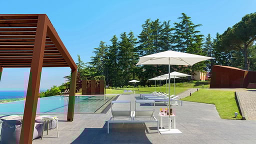 Tenuta della Contea Schwimmbad