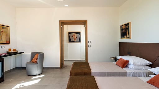 Tenuta della Contea Schlafzimmer 2