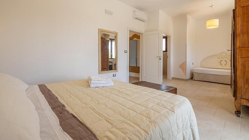 Villa Tenuta Melissa Schlafzimmer 2