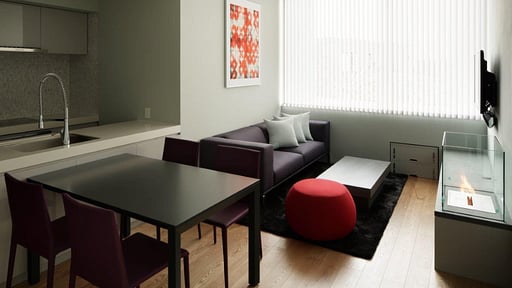 Terrazze One Bedroom Suite Living room