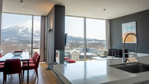 Terrazze Three Bedroom Yotei Premier Living room