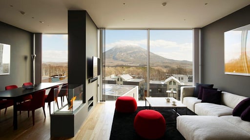 Terrazze Two Bedroom Yotei Premier Living room