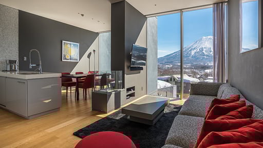 Terrazze Two Bedroom Yotei Premier Living room