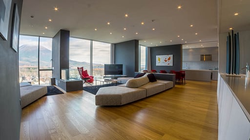 Terrazze Yotei Panorama Penthouse Living room