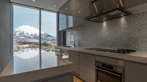 Terrazze Yotei Panorama Penthouse Kitchen