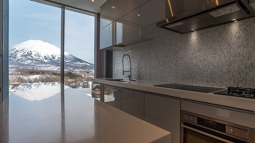 Terrazze Yotei Panorama Penthouse Kitchen