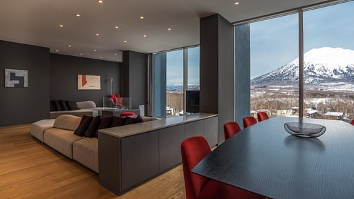 Terrazze Yotei Panorama Penthouse Dining area