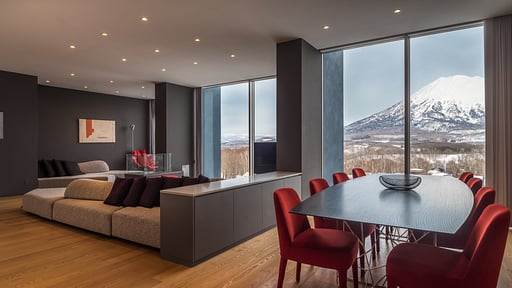 Terrazze Yotei Panorama Penthouse Dining area