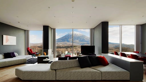 Terrazze Yotei Panorama Penthouse Living room