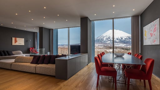 Terrazze Yotei Panorama Penthouse Dining area