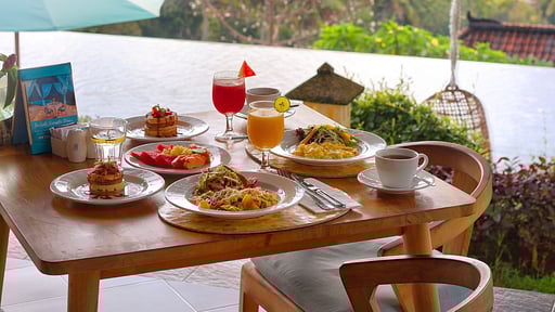 The Acala Rooftop Pool Villa Zona pranzo