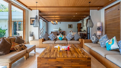 The Akasha Villa 4 Living room