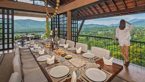 The Alfred Villa Zona pranzo