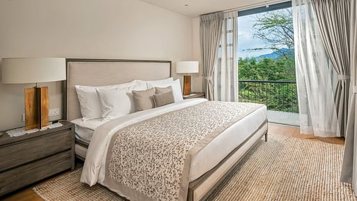 The Alfred Villa Camera da letto 3